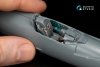 Quinta Studio QD+48552 MiG-21R (green cockpit panels) 3D-Printed & coloured Interior on decal paper (Eduard) (with 3D-printed resin parts) 1/48